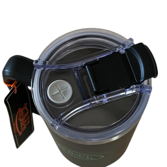 Von Dutch Black and Silver Tumbler with Green Logo - Picture 2 of 2